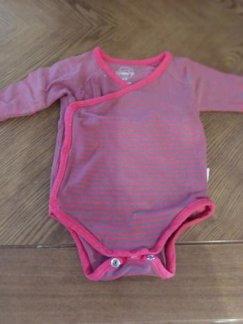 Lot de 4 body 0/3 mois 