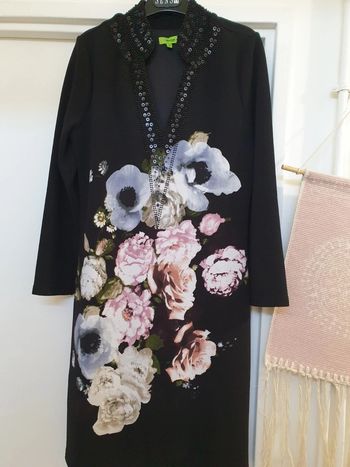 Robe en crêpe chic K-Design Taille XS