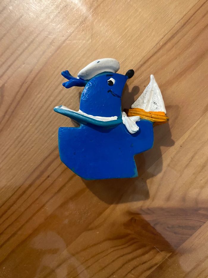 Figurine Vintage mascotte  TF1 les tifins bullyland Bully marin - photo numéro 2