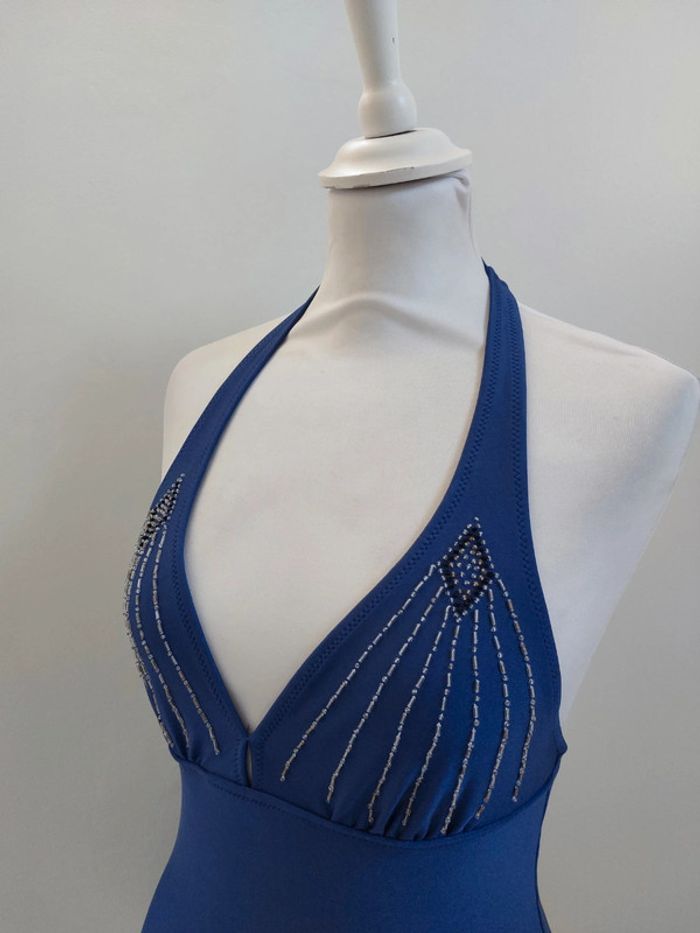 Maillot de bain une pièce avec strass taille 40 - photo numéro 3