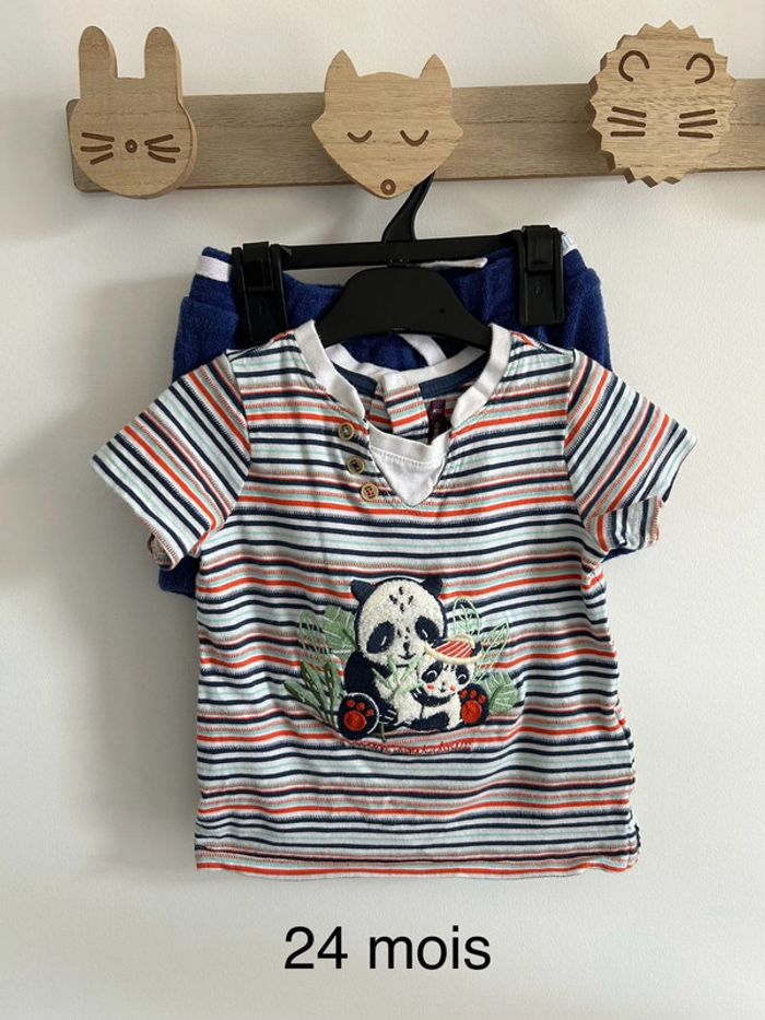Ensemble short et t-shirt