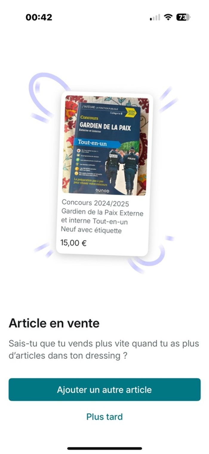 manuel de préparation au concours de Gardien de la Paix, externe et interne.2024/2025 - photo numéro 3