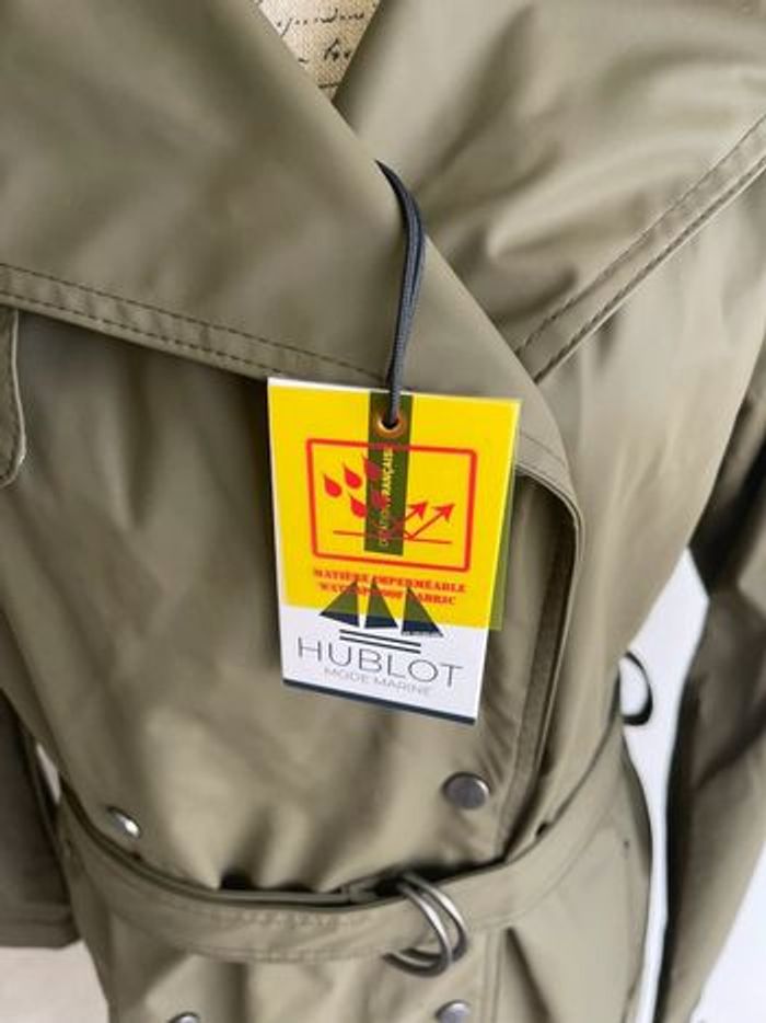 Trench hublot kaki taille M - photo numéro 7