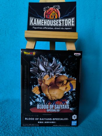 Figurine Son Goku Ultra Instinct – Dragon Ball Super – Blood of Saiyans Special XX – Officielle Impo
