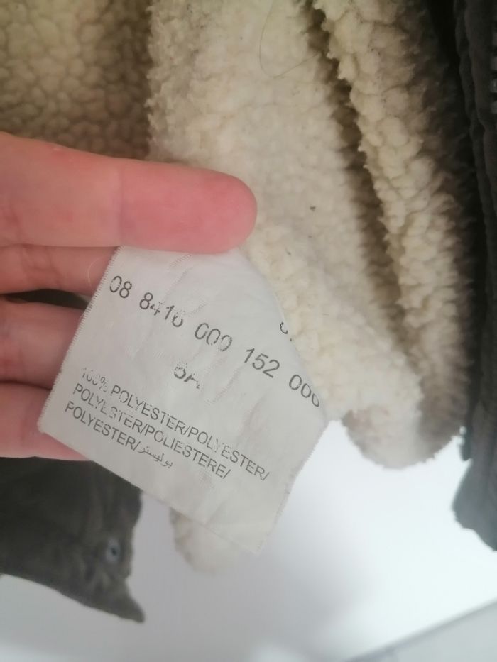 Menteau a capuche kaki hiver - photo numéro 10