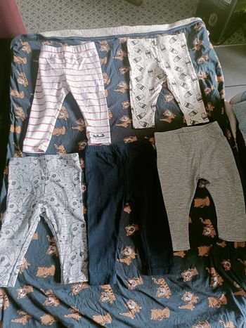 Lot leggins bebe