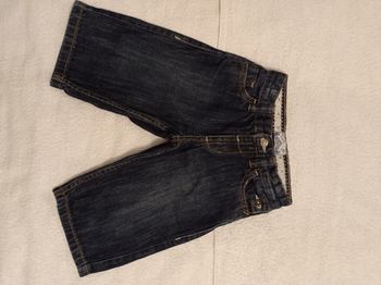 Marc sergent majeur taille 5 ans 110 cm bermuda en jean réglage à la taille avec bouton porter deux fois voir photos