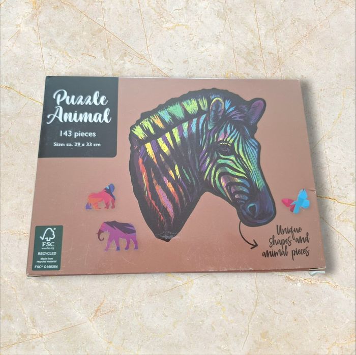 Puzzle zèbre 143 pièces