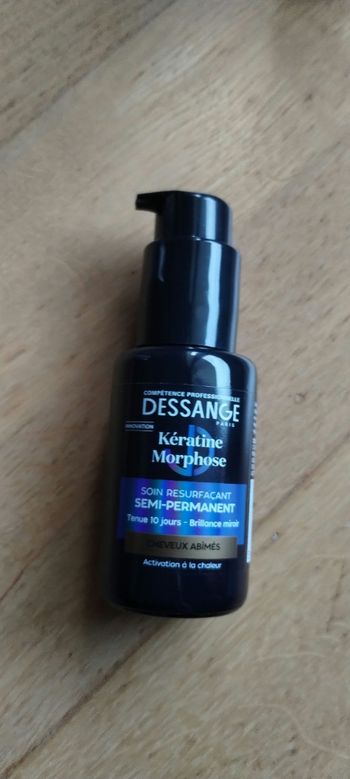 Soin kératine morphose dessange 