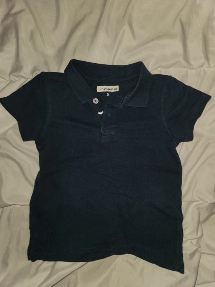 Polo bleu marine taille 5