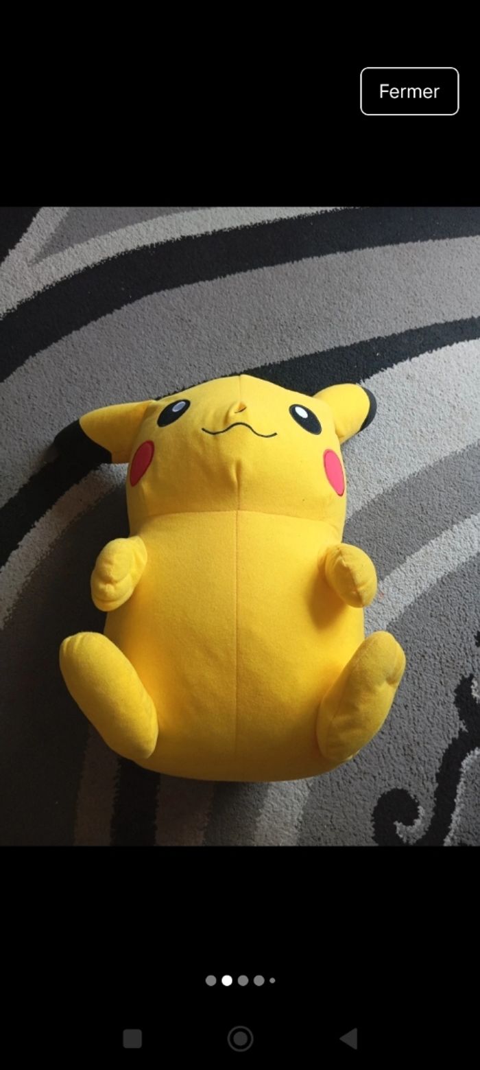 Peluche Pikachu. - photo numéro 3