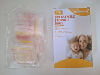 Sachets conservation lait maternel