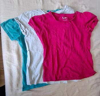Lot de 3 tee shirts manches courtes