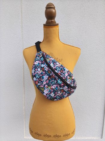 Sac banane matelassé XL