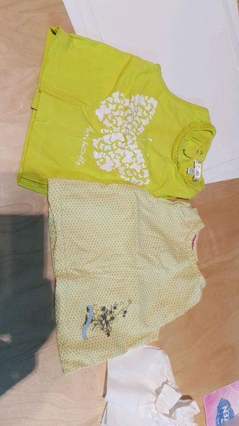 2 tee shirt sans manches