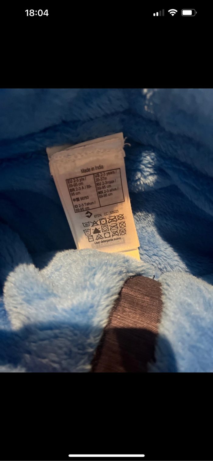 Lot pantalon de ski plus moufle - photo numéro 2