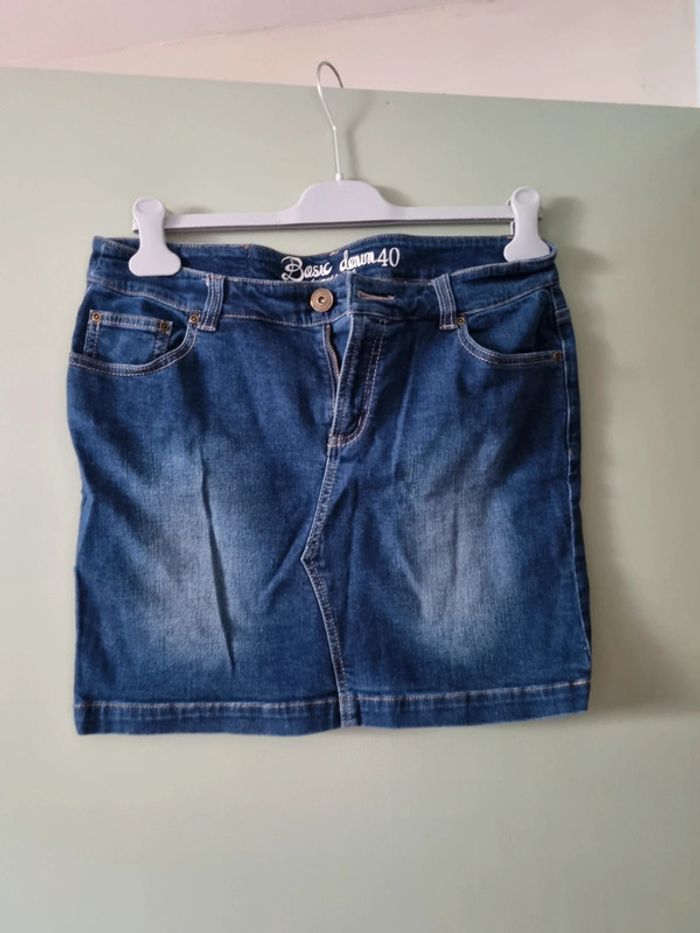 Jupe jean