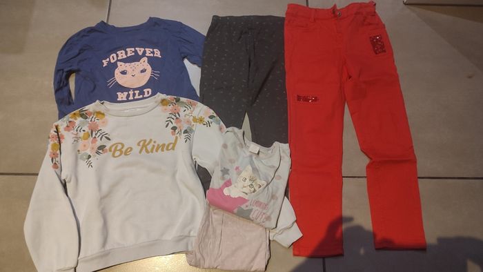 Lot fille hiver 6-7 ans
