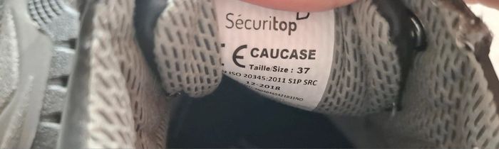Chaussure de sécurité taille 37 sécuritop 🟪 - photo numéro 5