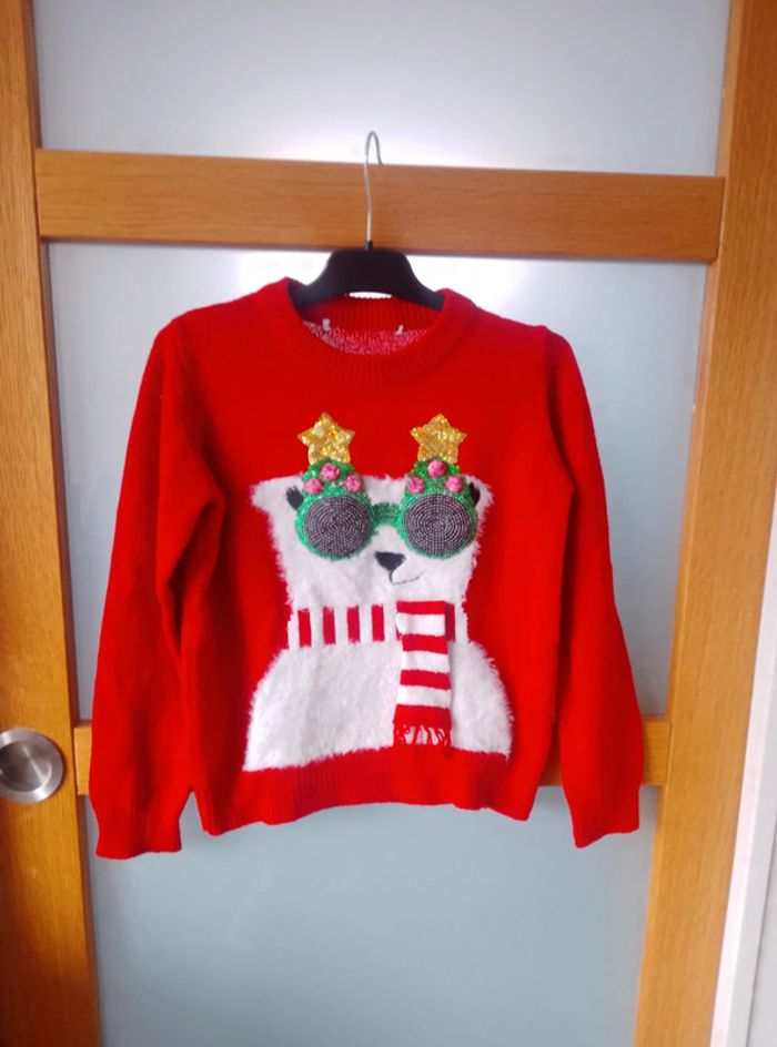 Pull de Noël - Fille 8 ans
