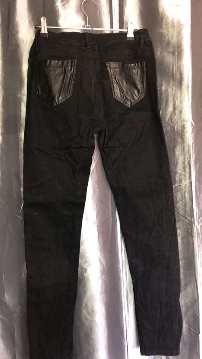 Pantalon taille 42 détails matelassés - photo numéro 4