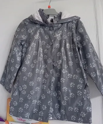 Ciré imperméable fille 4ans 🩶🌼