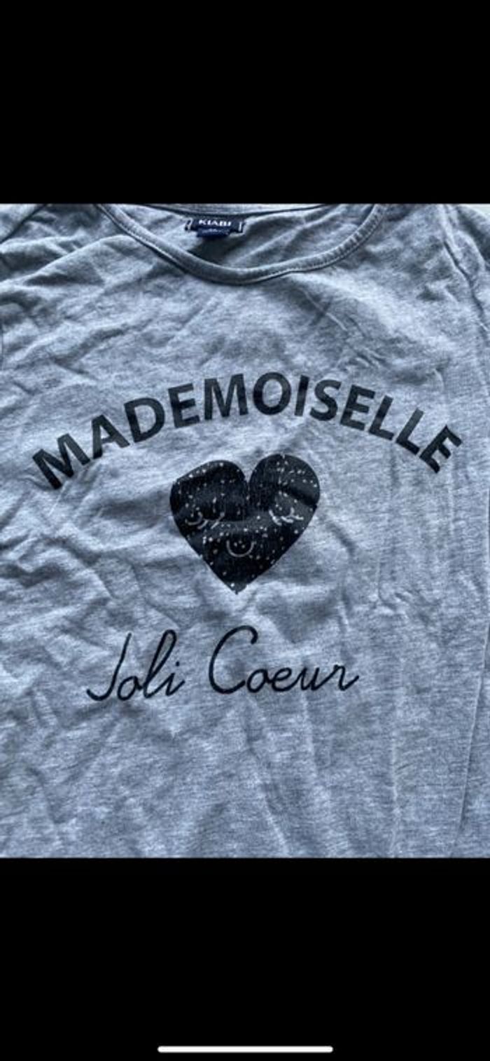 Tee shirt Coeur manches longues 5 ans - photo numéro 9