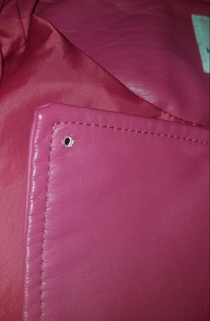 Blouson en simili cuir - photo numéro 3