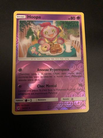 Carte Pokémon hoopa