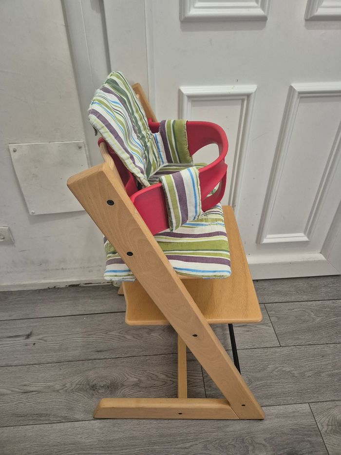 Chaise haute stokke - photo numéro 3