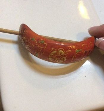 Attache cheveux artisanal