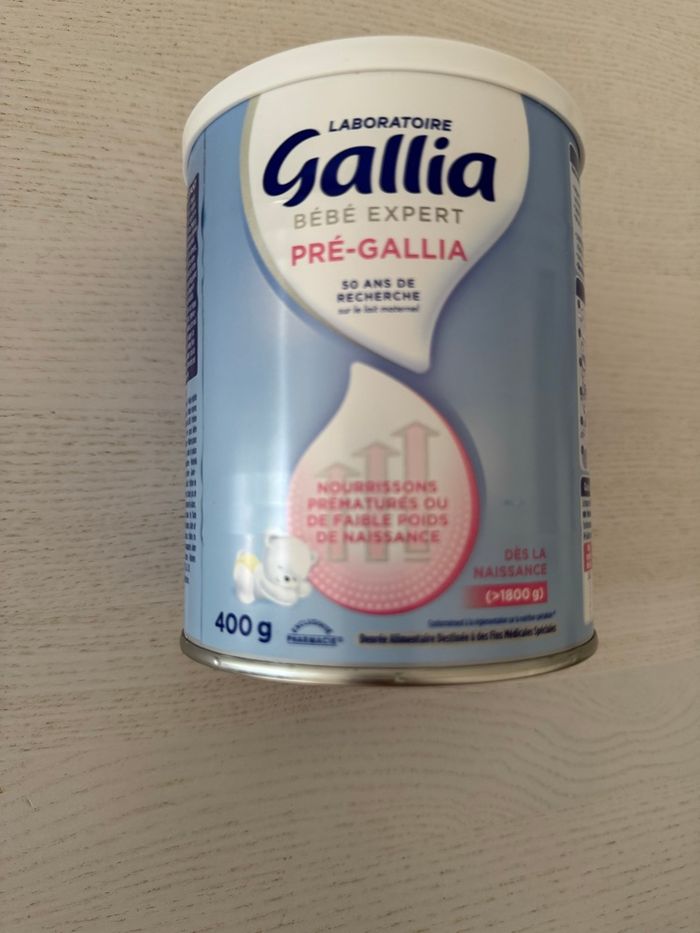 Lait pré gallia bébé expert