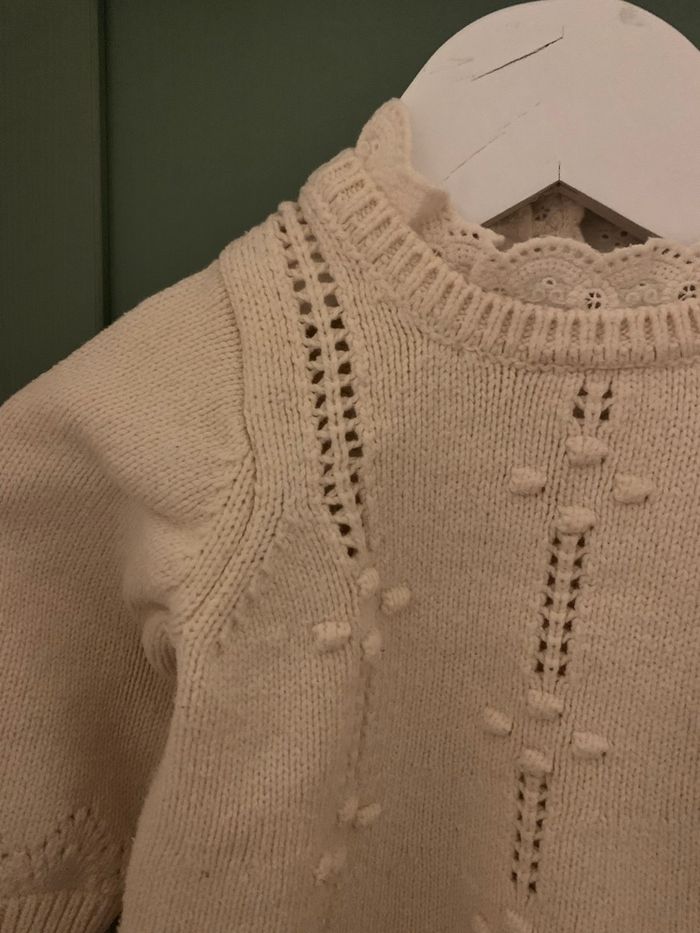 Pull rose bébé TAO - photo numéro 3