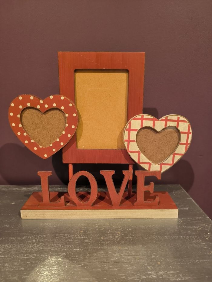 Magnifique cadre Love en bois
