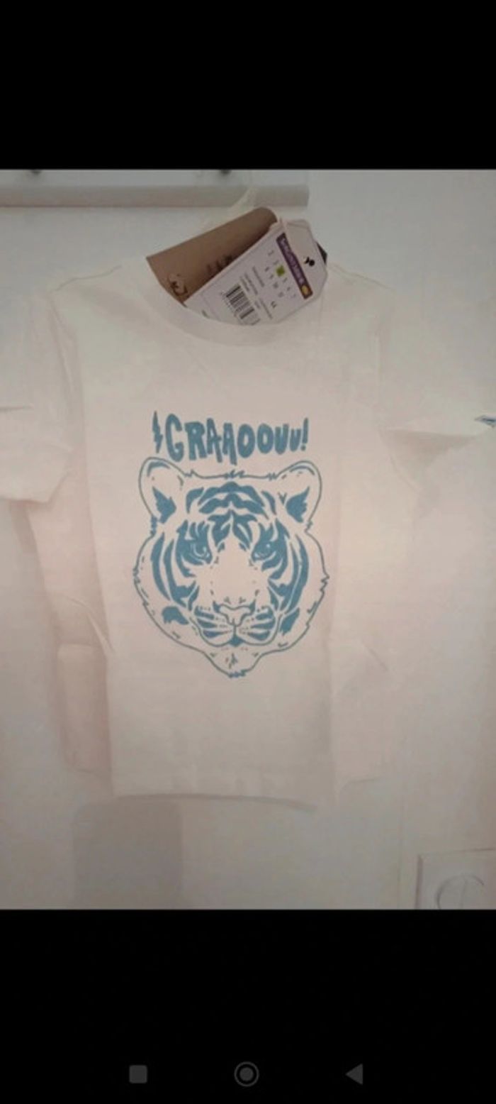 Tee-shirt neuf sergent major 4 ans