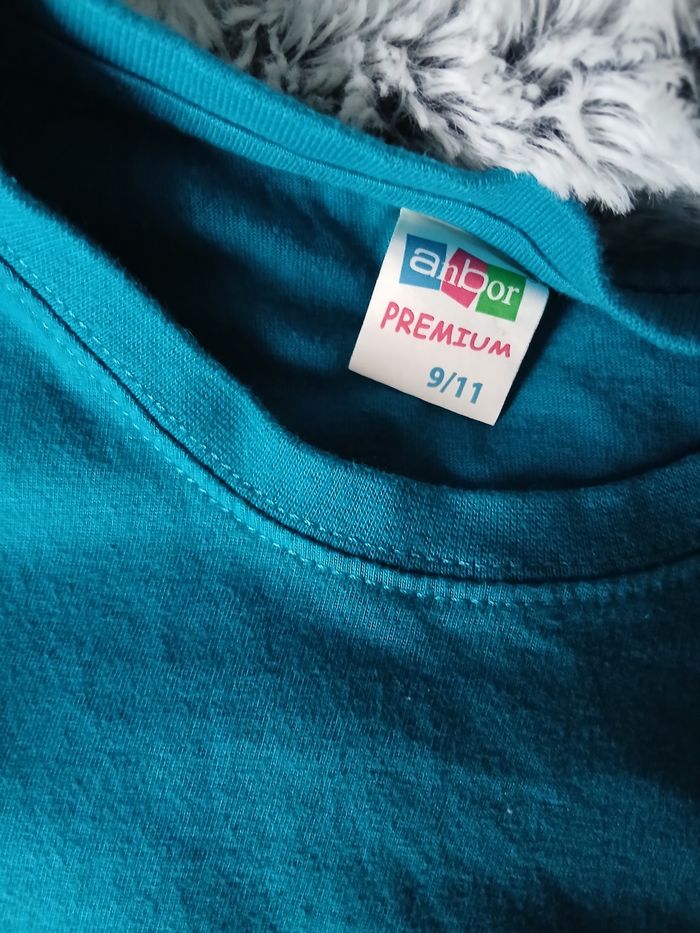 9-11 ans/T-shirt "Son Goku super Saiyan blue" - photo numéro 4