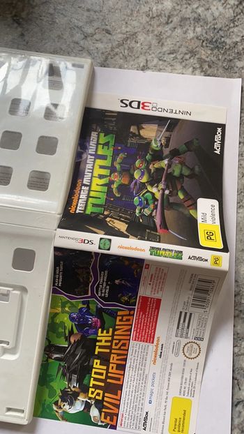Jaquette turtles 3ds