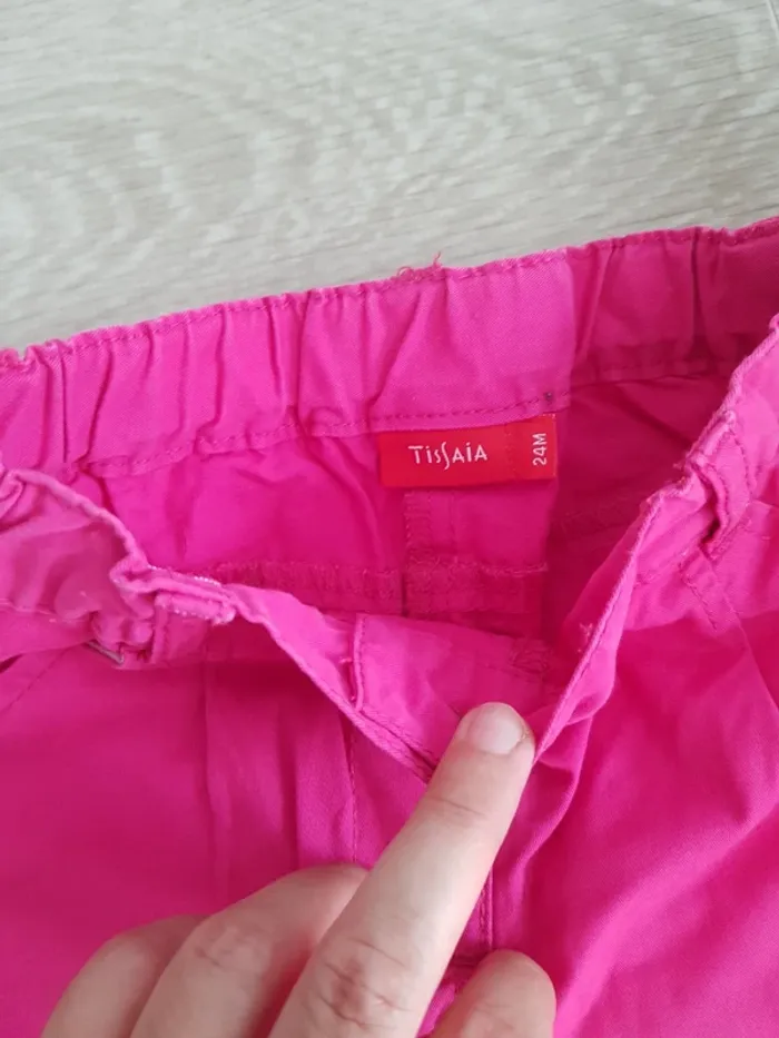 Lot de 3 pontalons fille taille 24 mois - photo numéro 4
