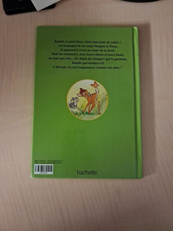 Livre Bambi Disney - photo numéro 2