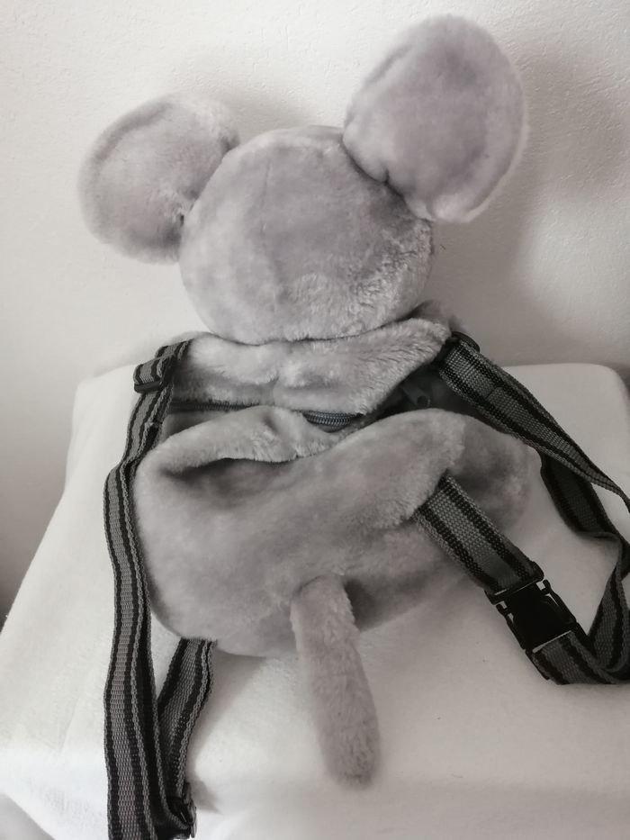 sac à dos peluche souris - photo numéro 3