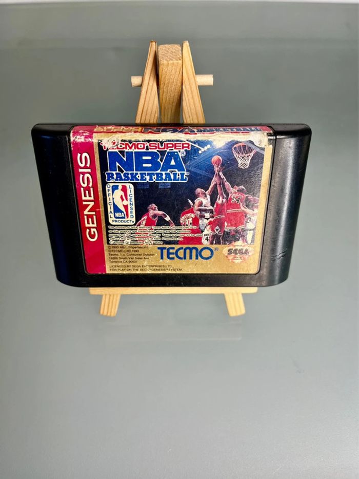 Jeu Sega Mega Drive Tecmo Super NBA Basketball - photo numéro 5