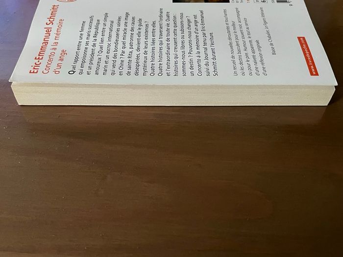 Concerto à la mémoire d’un ange Schmitt Le Livre de Poche - photo numéro 5