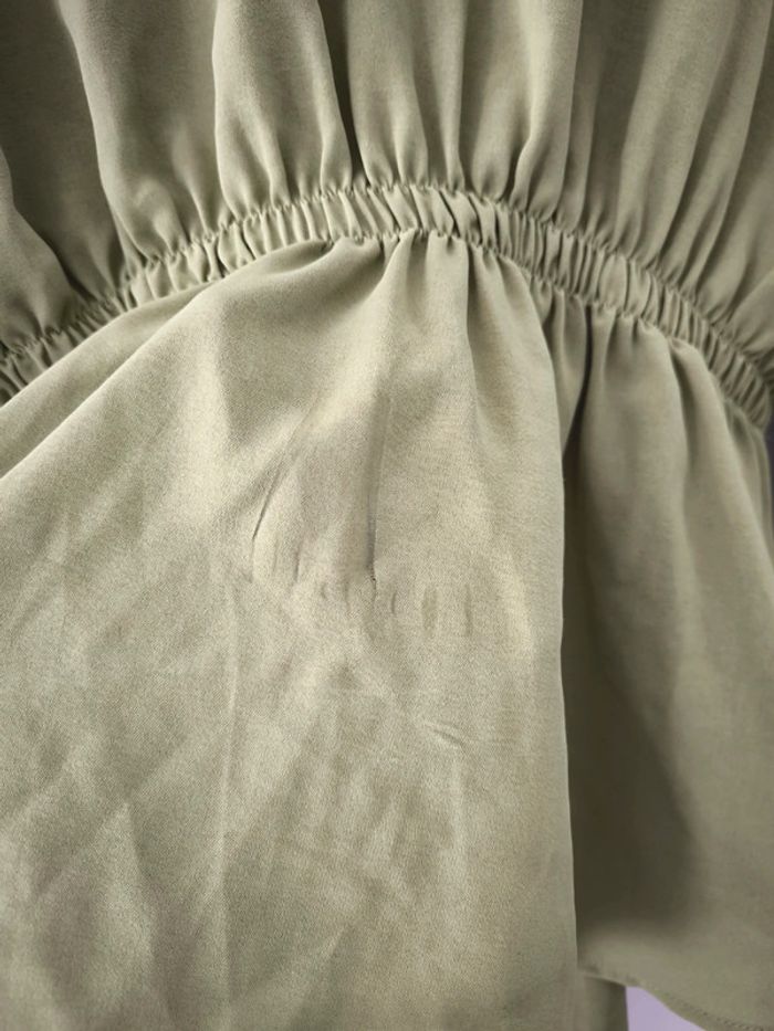Blouse chemise taille S-M kooiook verte - photo numéro 6