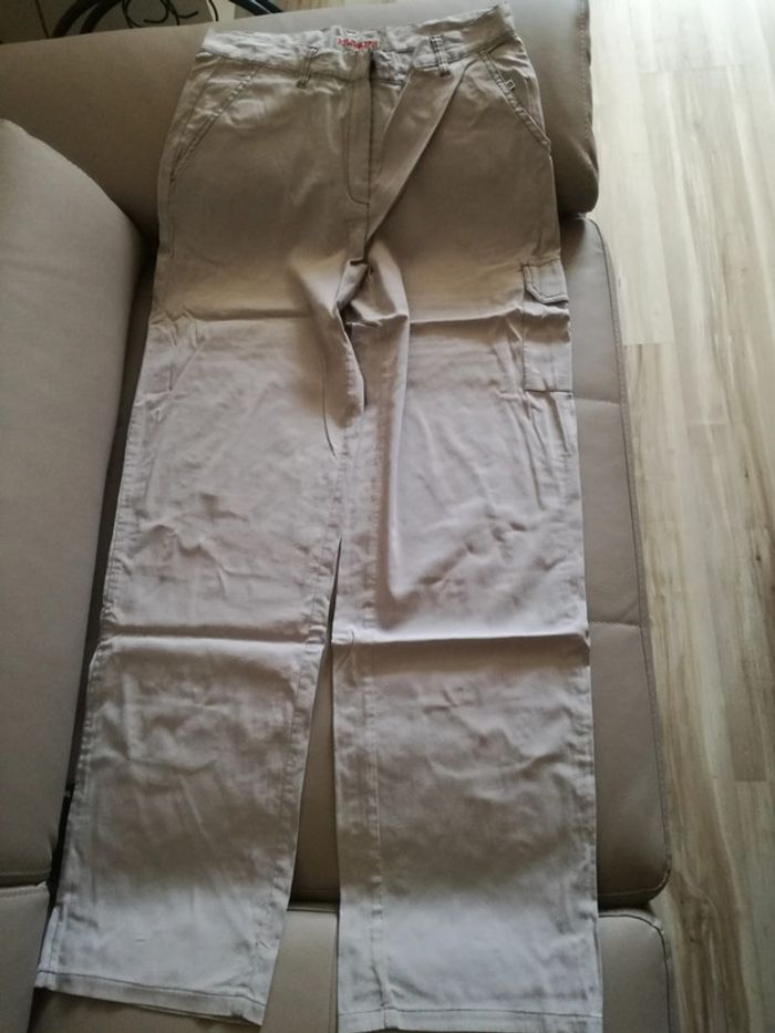 Pantalon fluide gris - photo numéro 4