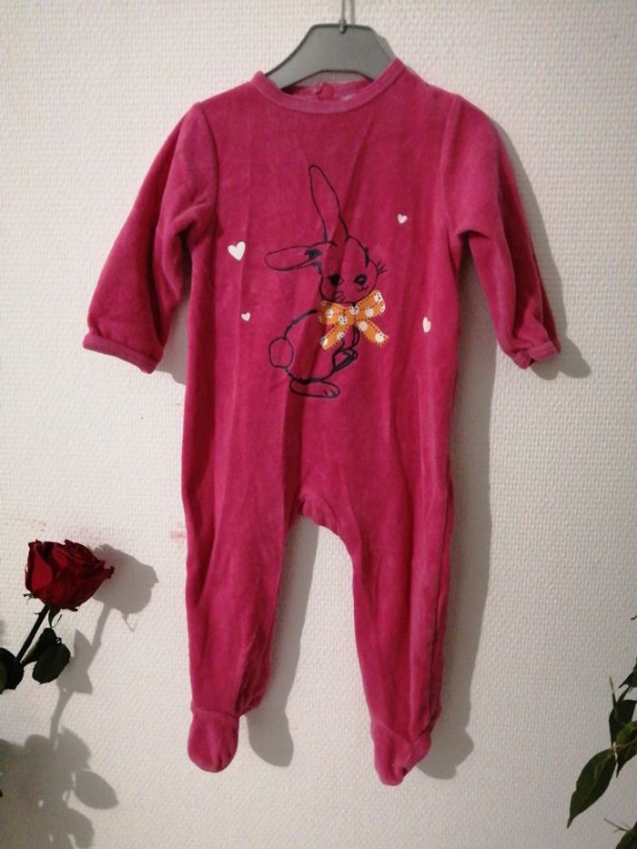 Lot de 2 pyjamas bébé fille 12 mois - photo numéro 3