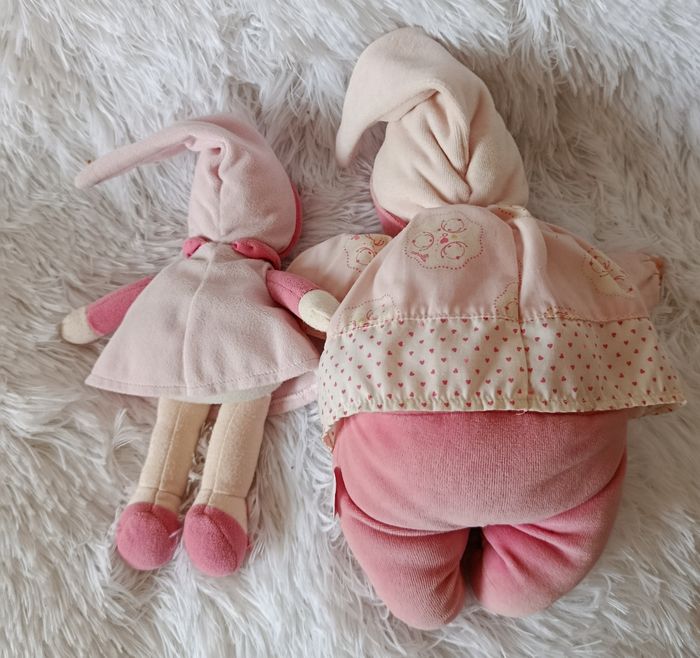 Lot de 1 Poupons Babipouce- une poupée miss rose Corolle fleur de coton - photo numéro 2