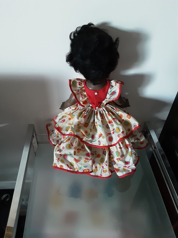 Poupée  marque bella de 30 cm avec sa robe - photo numéro 4