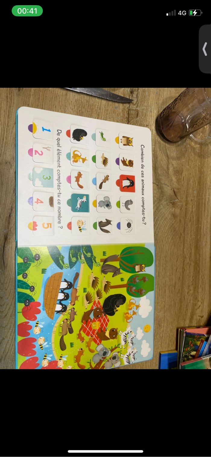 Livre mon album aux 100 rangs les nombres - photo numéro 3