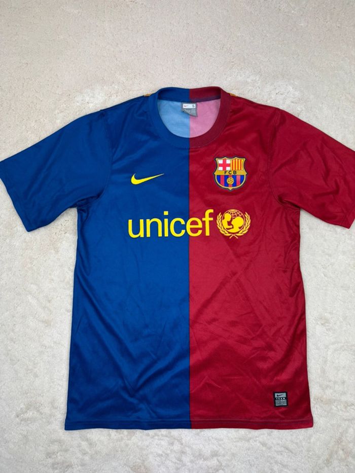 Maillot FC Barcelone 2008/2009 Home Nike Vintage Rare