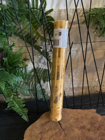 Chemin de table Citrouille - Halloween - doré